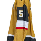 Game-Worn: #5 Jeremy Lauzon 2026 SCF Gold Set 2 Jersey - 21885