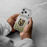 Vegas Golden Knights Linen Glitter Phone Case for Apple iPhone 17 Series