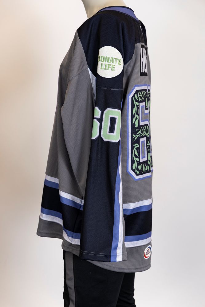Game-Issued:#60 Bear Hughes Donate Life Jersey-439