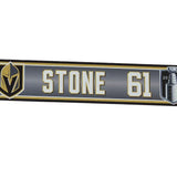 #61 Mark Stone Gray SCF Nameplate - 22008