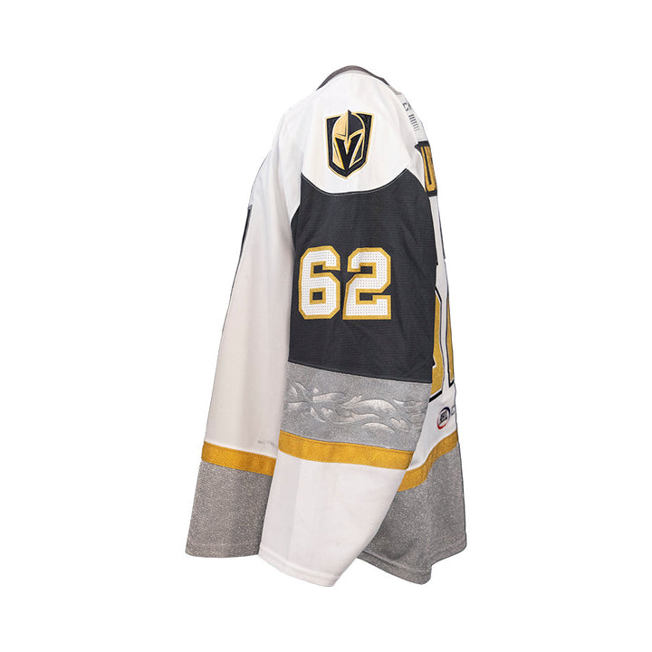 #62 Jake McLaughlin: Game-Worn & Signed White Jersey