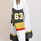 Game-Issued:#63 Carl Dahlstrom White Jersey 2020/21 Set 1-11069