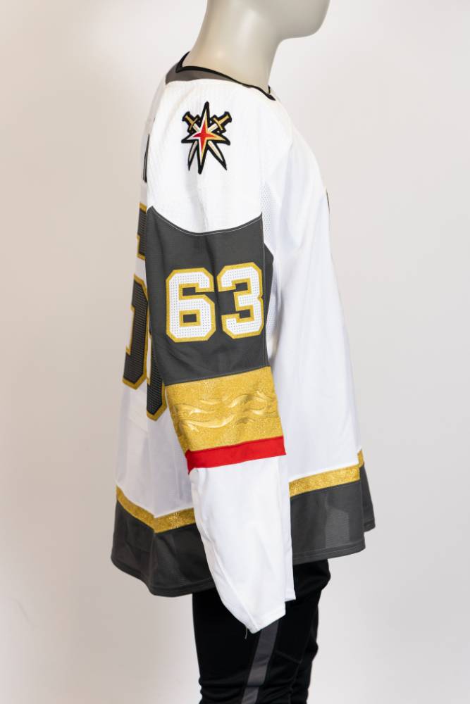 Game-Issued:#63 Carl Dahlstrom White Jersey 2020/21 Set 1-11069