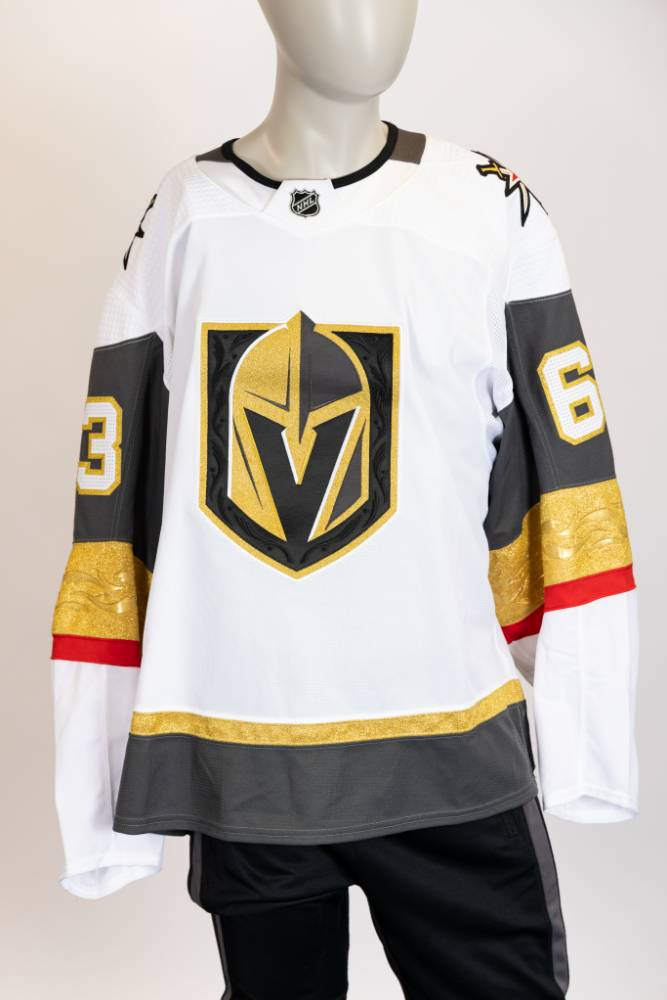 Game-Issued:#63 Carl Dahlstrom White Jersey 2020/21 Set 1-11069