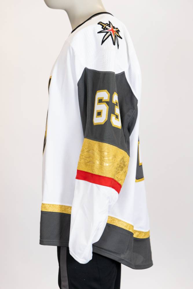 Game-Issued:#63 Carl Dahlstrom White Jersey 2020/21 Set 1-11069