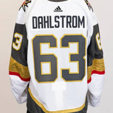 Game-Issued:#63 Carl Dahlstrom White Jersey 2020/21 Set 1-11069