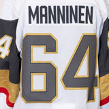 Game-Issued: #64 Sakari Manninen White Circa Set  2022/23 Season-14954