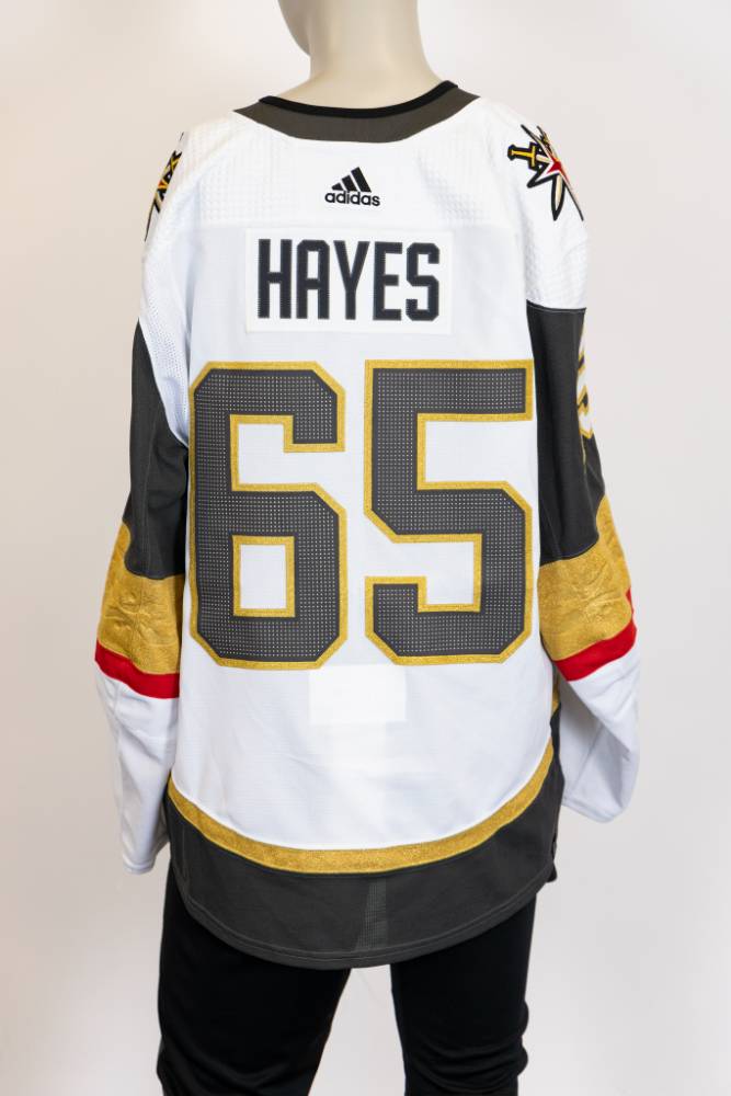 Game-Issued:#65 Zack Hayes White Jersey 2022/23 Set 1-15593
