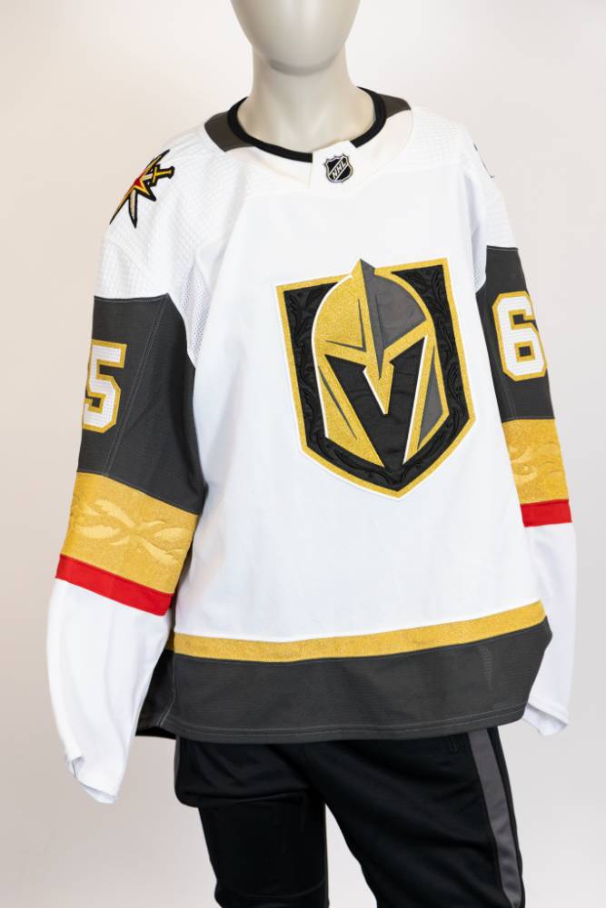 Game-Issued:#65 Zack Hayes White Jersey 2022/23 Set 1-15593