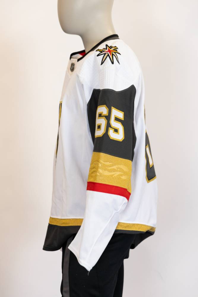 Game-Issued:#65 Zack Hayes White Jersey 2022/23 Set 1-15593