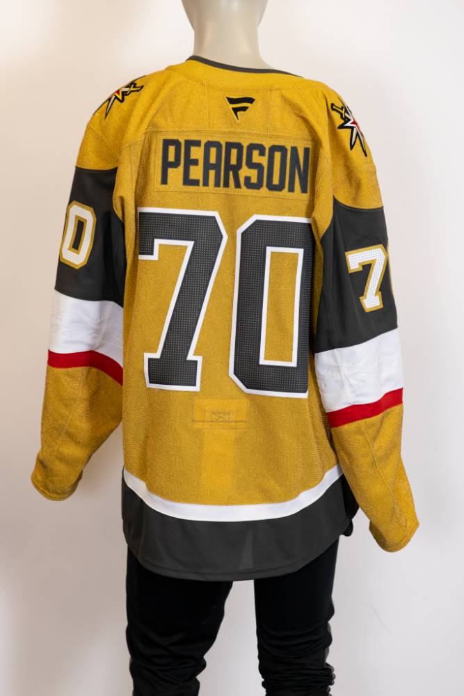 Game-Issued:#70 Tanner Pearson Gold Jersey 2024/25 Set 4-19483