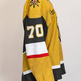 Game-Issued:#70 Tanner Pearson Gold Jersey 2024/25 Set 4-19483