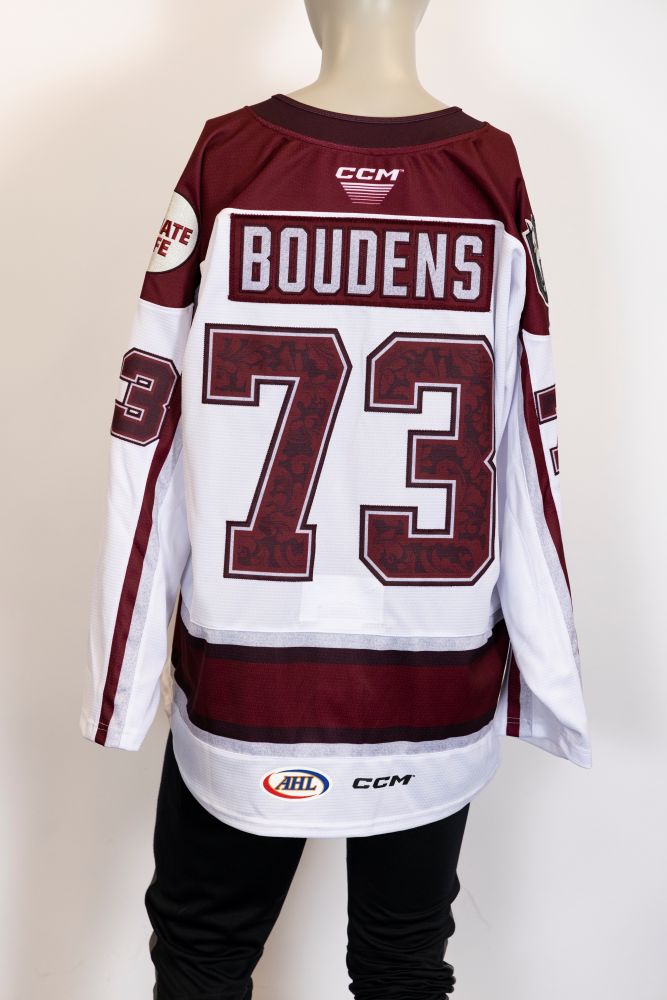 Game-Issued:#73 Matt Boudens Donate Life Jersey-562
