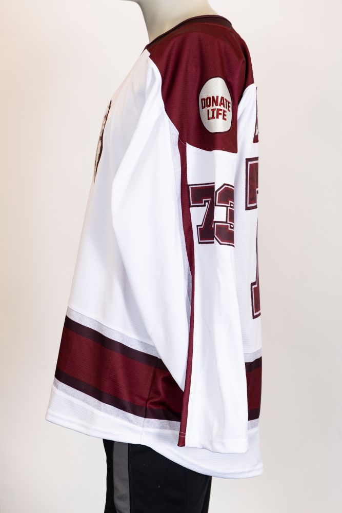 Game-Issued:#73 Matt Boudens Donate Life Jersey-562