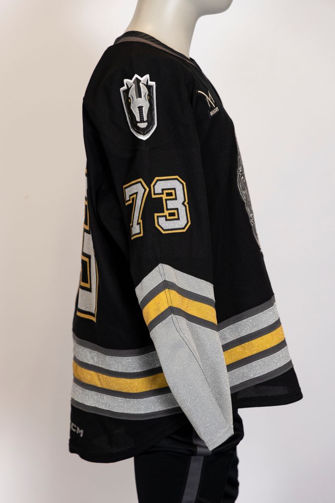 Game-Worn:#73 Matt Boudens House Henderson Jersey-462