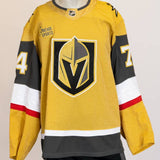 Game-Issued:#74 Lynden McCallum Gold Jersey 2022/23 Set 1-15683