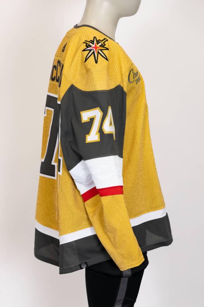 Game-Issued:#74 Lynden McCallum Gold Jersey 2022/23 Set 1-15683