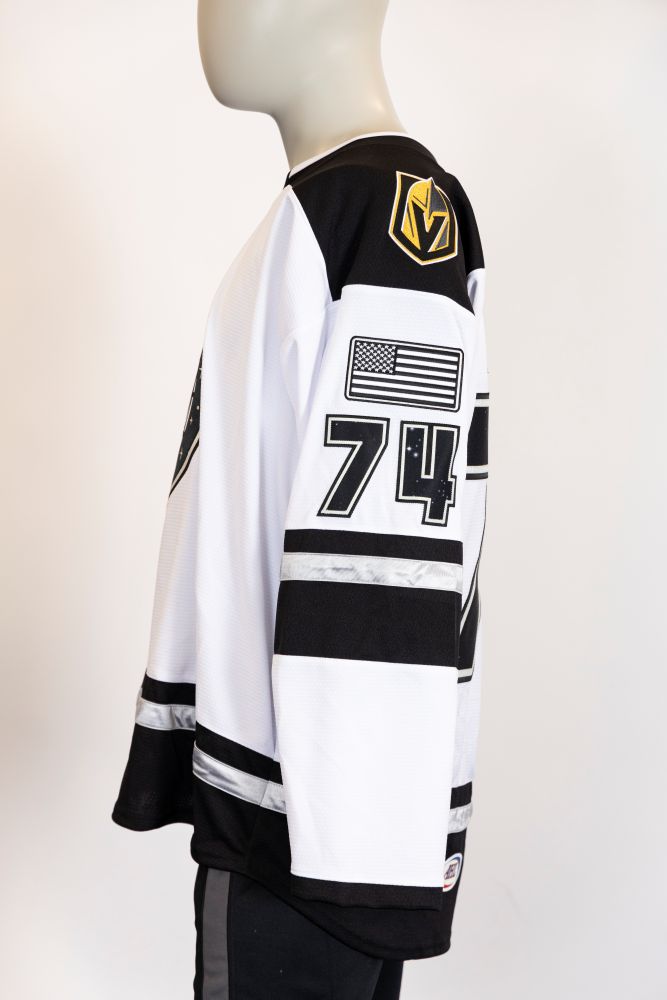 Game-Issued:#74 Noah Carrol Space Force Jersey-551