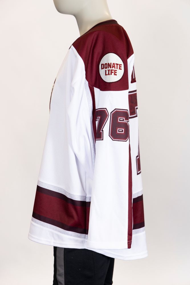 Game-Issued:#76 Peter Tischke Dsonate Life Jersey-559
