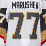 Game-Issued: #77 Maxim Marushev White Circa Set Jersey 2022/23 Season-14982