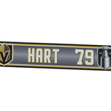#79 Carter Hart Gray SCF Nameplate - 22016
