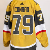 Game-Issued:#79 Colt Conrad Gold Jersey 2022/23 Set 1-15735