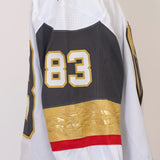 Game-Issued: #83 Taro Jentzsch White Set 1 Jersey 2019/20 Season-4822