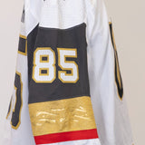 Game-Issued: #85 Connor Corcoran White Set 1 Jersey 2019/20 Season-4823