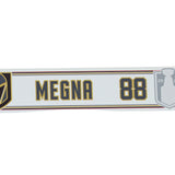 #88 Jaycob Megna White SCF Nameplate - 22018