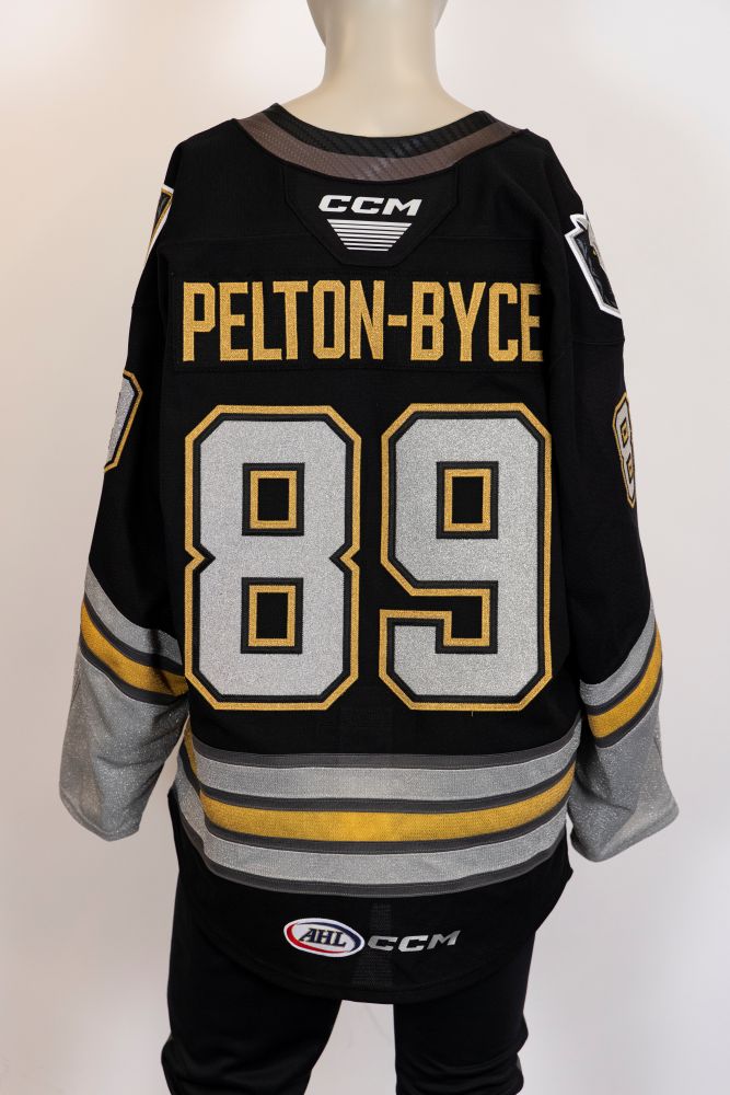 Game-Worn:#89 Ty Pelton Byce House Henderson Jersey-428