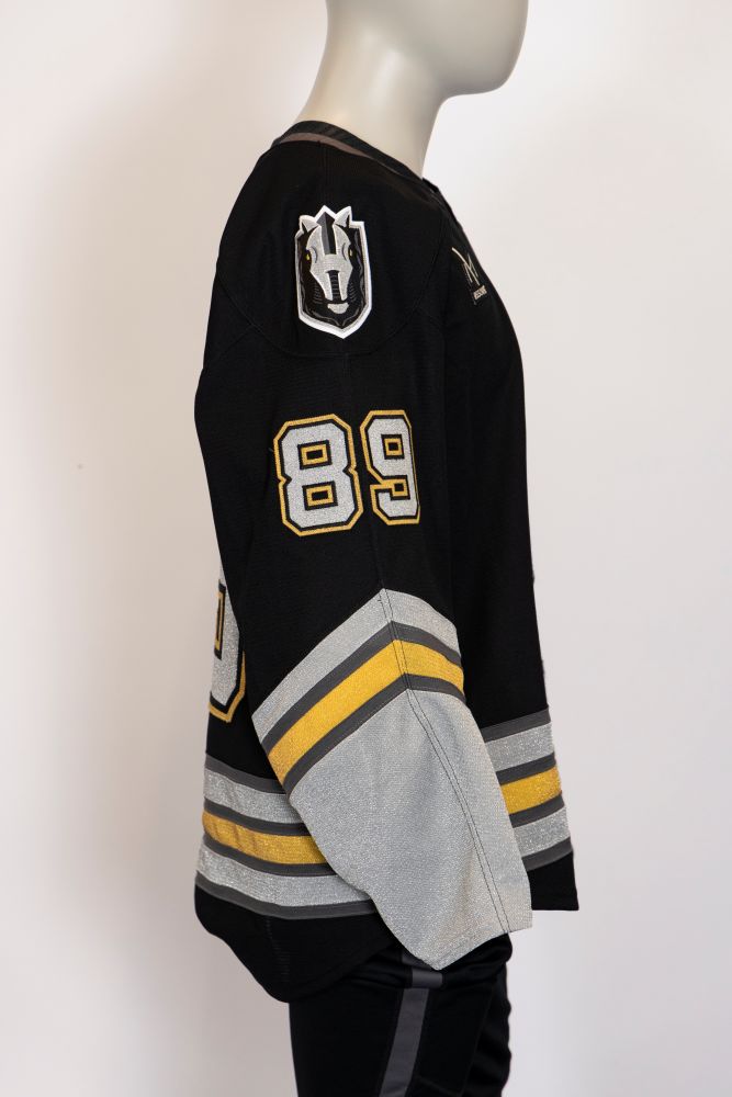 Game-Worn:#89 Ty Pelton Byce House Henderson Jersey-428