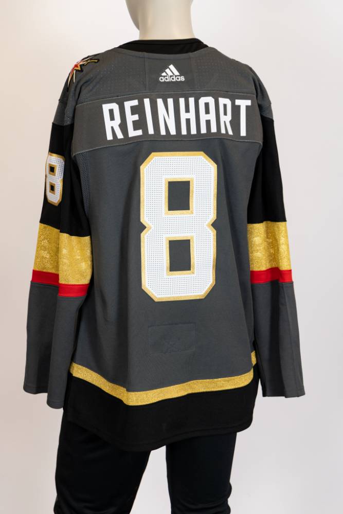 #8 Griffin Reinhart Gray Appearance Jersey-19719