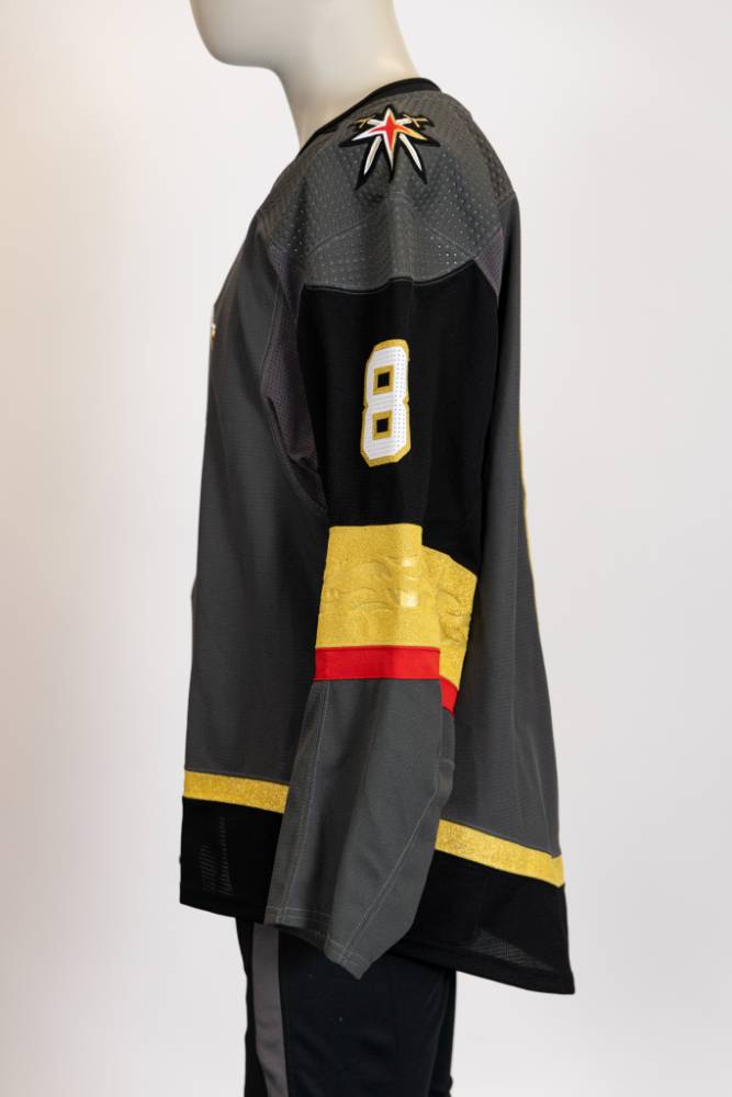 Game-Used:#8 Jack Dugan Gray Preseason Jersey 2021/22-17752