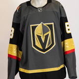 Game-Used:#8 Jack Dugan Gray Preseason Jersey 2021/22-17752