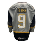 #9 Cody Glass: Game-Worn & Signed Silver Jersey - Jersey
