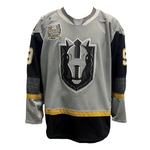 #9 Cody Glass: Game-Worn & Signed Silver Jersey - Jersey