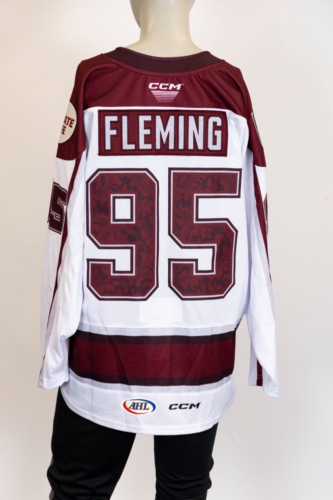 Game-Issued:#95 Joe Fleming Donate Life Jersey-563