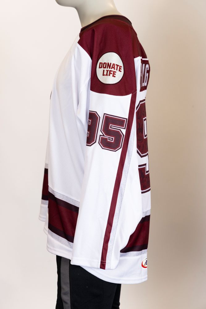 Game-Issued:#95 Joe Fleming Donate Life Jersey-563