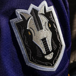 #96 ALAN QUINE: GAME-WORN & SIGNED MARDI GRAS JERSEY