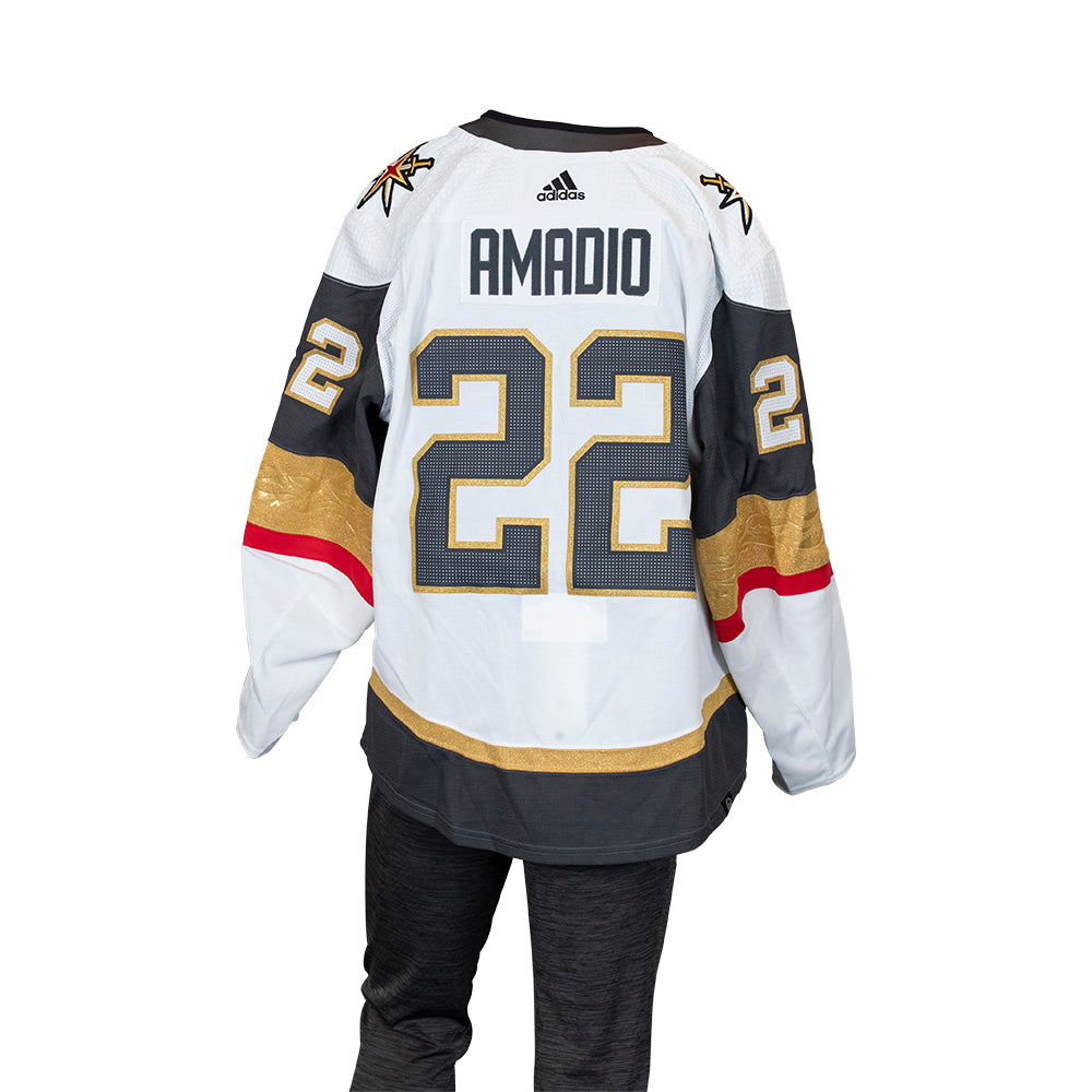 #22 Michael Amadio Game-Worn Stanley Cup Final Away Jersey - SC148
