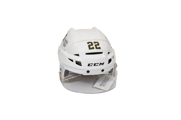 Game-Used: #22 Michael Amadio Helmet-15099