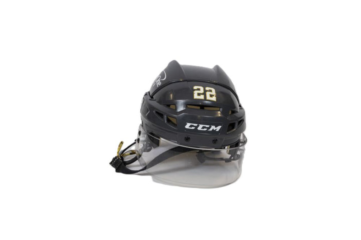 Game-Used: #22 Michael Amadio Helmet-15143