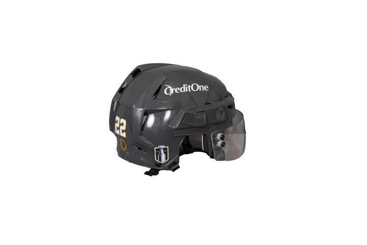 Game-Used: #22 Michael Amadio 2024 Stanley Cup Playoffs Helmet - 17594