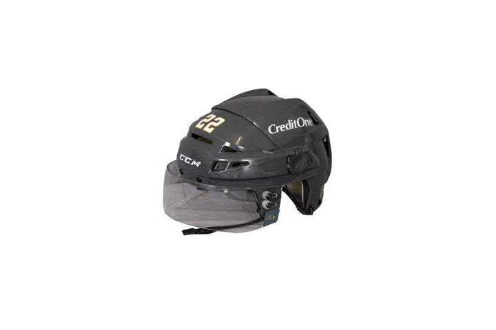 Game-Used: #22 Michael Amadio 2024 Stanley Cup Playoffs Helmet - 17594