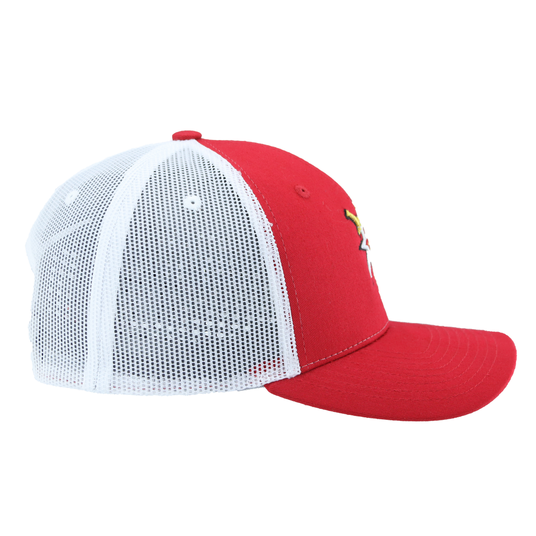 Vegas Golden Knights Red/White Zephyr Big Rig Trucker Hat