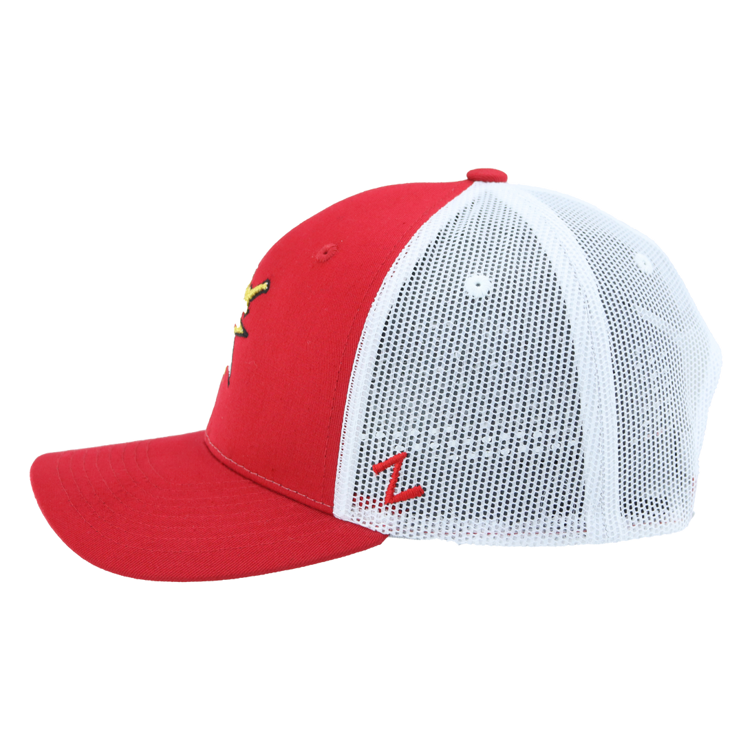 Vegas Golden Knights Red/White Zephyr Big Rig Trucker Hat