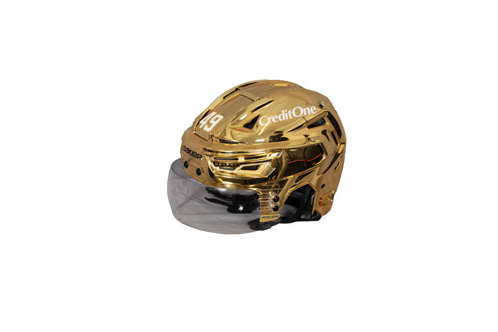 Game-Issued: #49 Ivan Barbashev 2024-2025 Season Helmet - 19167