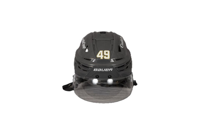 Game-Used: #49 Ivan Barbashev Helmet-19390