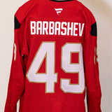 #49 Ivan Barbashev Red Practice Jersey - 20249
