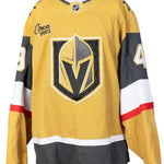 Game-Worn:#49 Ivan Barbashev Gold Set 2 2024/25 Jersey-18984 - Vegas Team Store